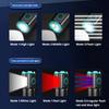 Mini 3LED Flashlight Ultra Strong Portable Lights 5 Lighting Modes USB Rechargeable Built-in Battery with COB Lights Pen Clip