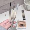 Kakashow Dual-Ended Eyebrow Pencil - Natural, Long-lasting, Waterproof, Sweatproof, Smudge-proof