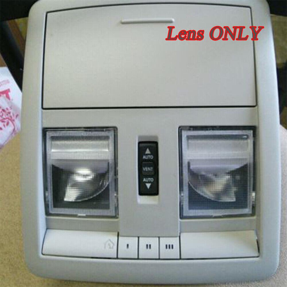 Pair Interior Overhead Front Console Light Cover Lens Replacement For Jeep Dodge