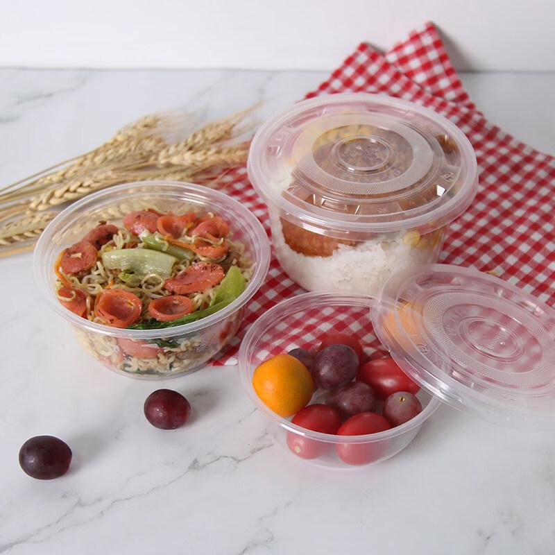 ZISIZ Disposable Plastic Bowls