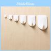 Shape U Plastic Adhesive Hooks Strong Hold Bathroom Kitchen Storage Organization