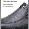 Classic Men's Versatile Soft Leather Slip-On Shoes - Hot Seller
