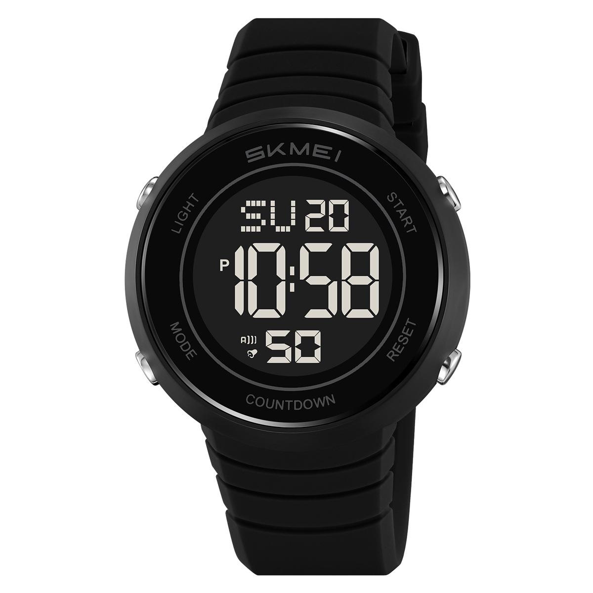 

Electronic watch men s student party watch waterproof multi-function luminous outdoor sports electronic watch