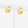 ESTELLE Earrings Silver Yellow Gold Plated Cubic Zirconia [Official] Women's 0776-0065-0000-0000