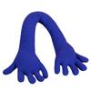 Adorable Blue Hand Plush Cushion Fun And Quirky Stuffed Toy Perfect For Home Decor