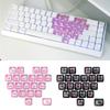 Ergonomic 21 Key Transparents Cats Shaped Keycaps With Heart Pattern PC Construction For Comfort Typing And Gaming Setups