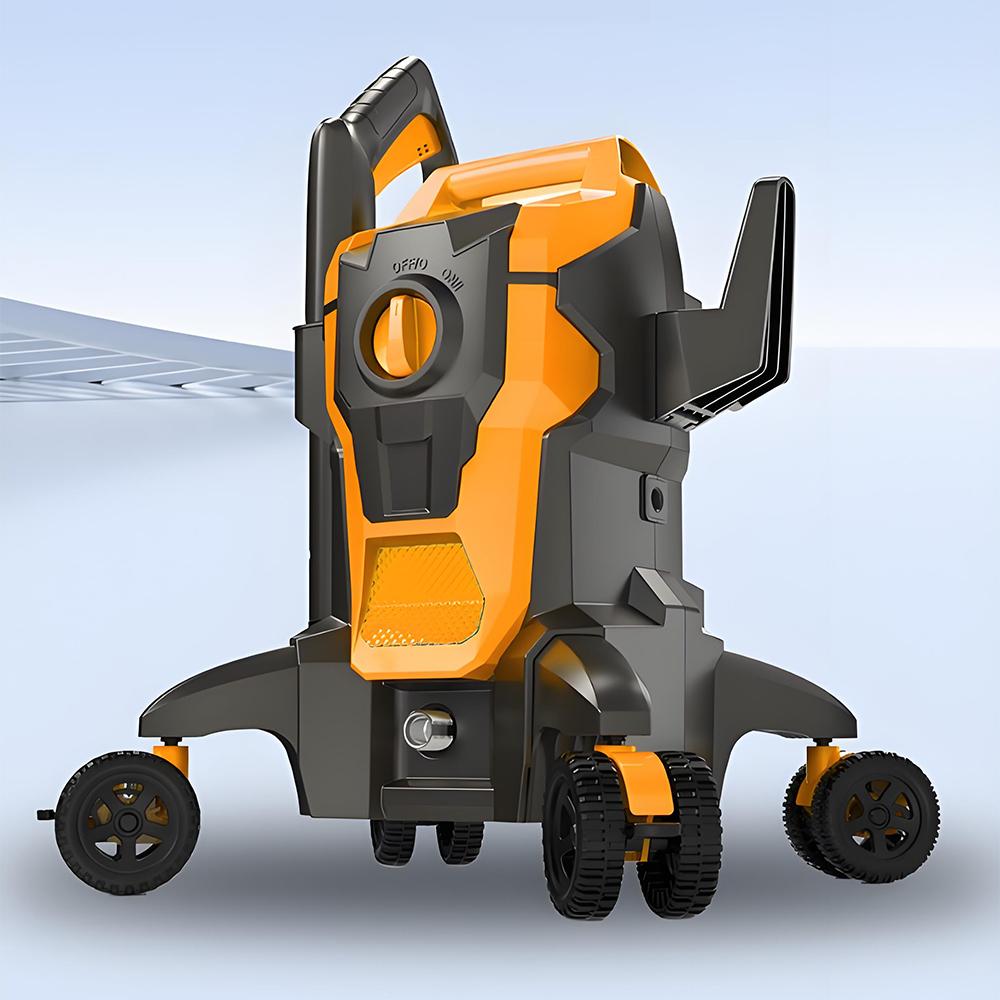 Electric Car Washer High Pressure Washer Handheld Car Wash Machine Copper-Core Motor 2 Sprays for Car Home Garden Floor