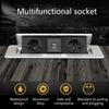 Desktop Socket EU Plug Hidden Table Panel With USB Charging Slow for Pop Up Cover For Meeting Room Office Electrical Out