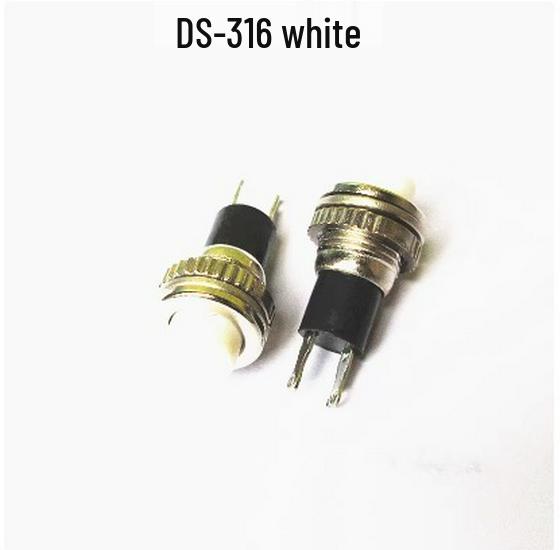 10MM Nicht-verriegelnder Selbstrückstellender Türklingel/Hupe Taster Schalter DS-316/314