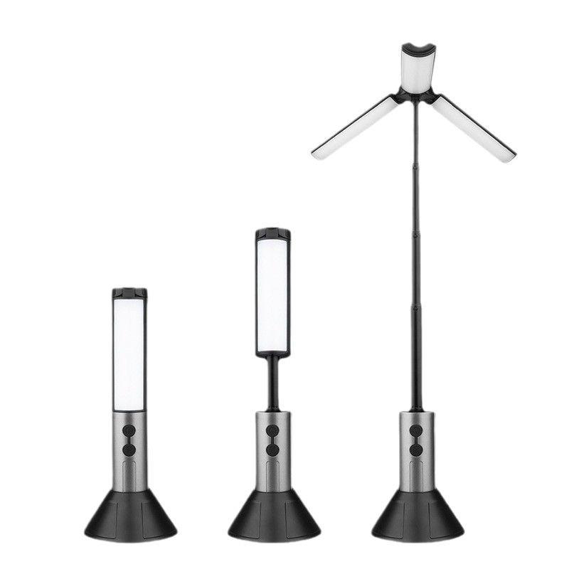 Multi-functional Camping Light 2 in 1 USB Rechargeable Camping Lantern\Flashlight with Hook Outdoor Emergency Camping Lamp