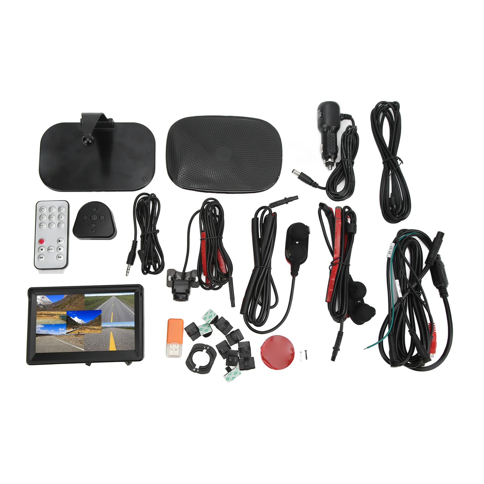 

5-полосный панорамный видеорегистратор AHD камера автомобильный видеорегистратор парковочный мониторинг универсальный для автомобиля Surround