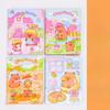 12Pcs Cartoon Capybara Small Notebook 50sheets Per Book, cute Notepad Mini Portable Pocket Book Stationery Small Prizes Gift