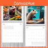 Possum Screaming 2025 Calendar Cartoon Desktop Decoration Supplies Ornaments
