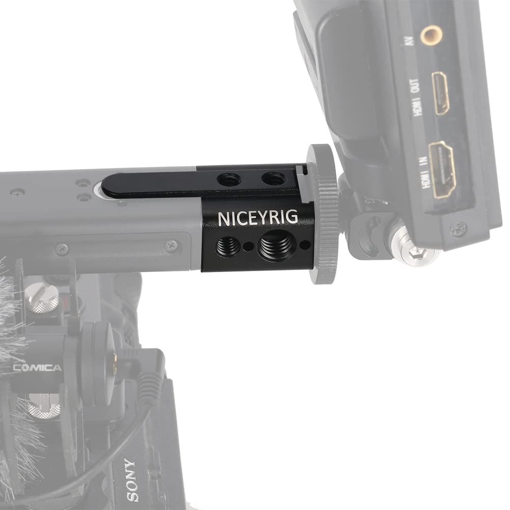 NICEYRIG Handle Extension Rig for Sony FX3 XLR, Handle Extension Bar, Handle Extension Rig-490