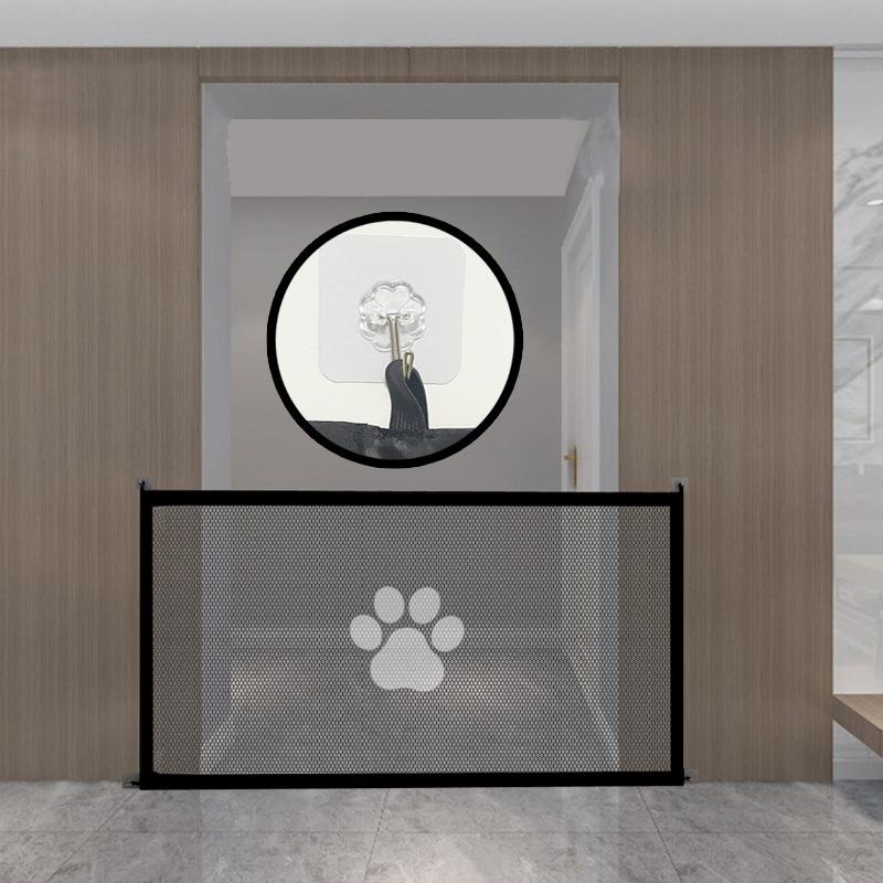 Portable Foldable Non-perforated Pet Partition Fence Dog Isolation Safety Protection Barrier Net for Home