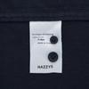 HAZZYS Men's 2026 Autumn Brushed Cotton Stretch Solid Long-Sleeve Shirt