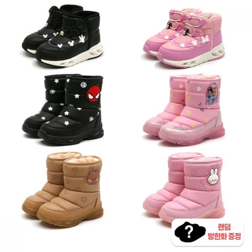 

Детские зимние ботинки с подкладкой с персонажами Диснея 07_LINE FRIENDS Q Writing Boots/Brown 220