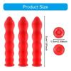 Caulking Tube Caps Reusable Moisture Barrier For Construction Materials Sealing and Preserving Open Caulking Tube