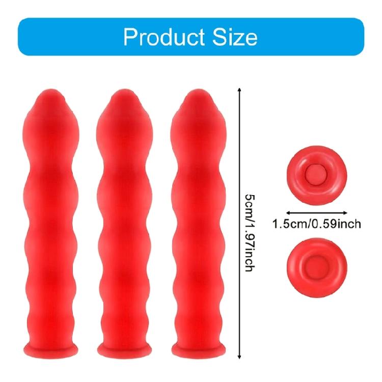 Caulking Tube Caps Reusable Moisture Barrier For Construction Materials Sealing and Preserving Open Caulking Tube