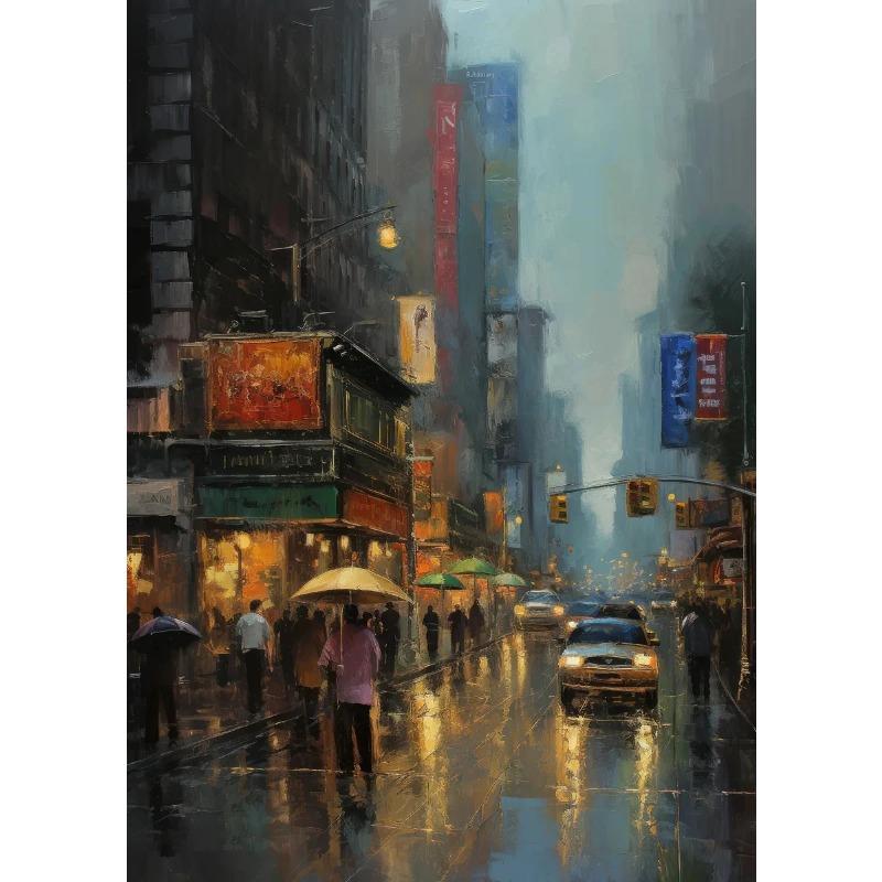 Beauty Romance Townscape Posters Marrakech Morocco Italy City of Water Prints Canvas Painting Wall Art Pictures Home Room Decor