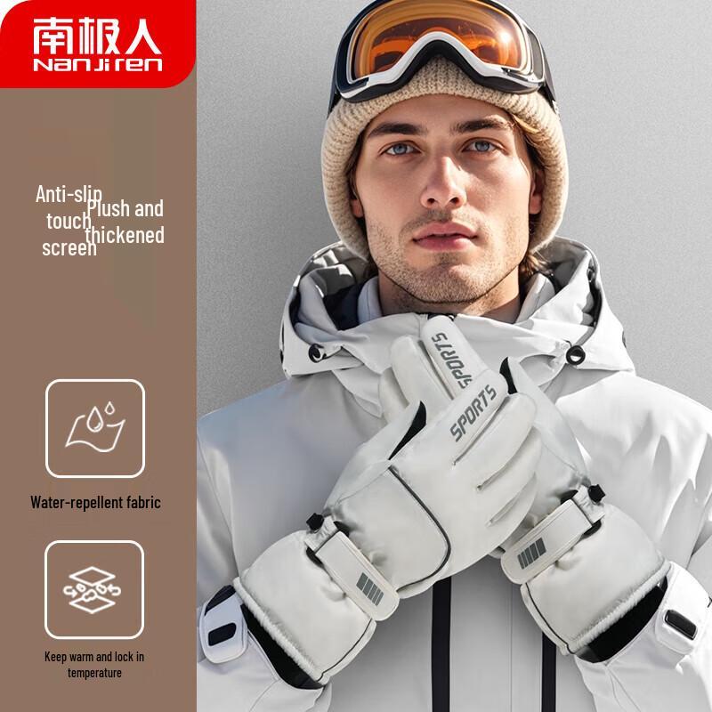 

Nanjiren Men s Winter Cycling & Outdoor Half-Finger Gloves