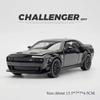 1:32 Charger Police Car Hellcat Alloy Diecast Model Toys Doors Opened Ornament Sound Light Pull Back Vehices Boy Collection Gift