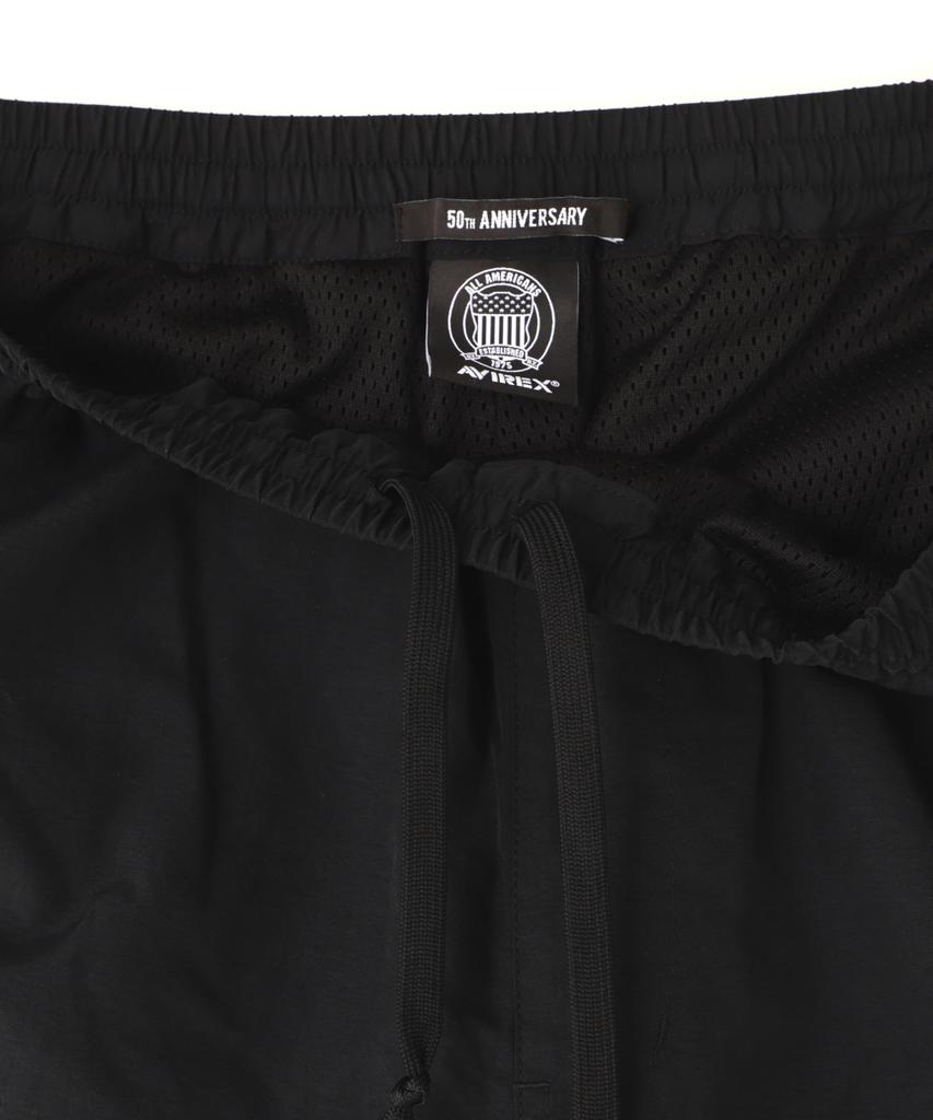 AVIREX NYLON PIPING PANTS Men's XL 010 Black 783-5110024