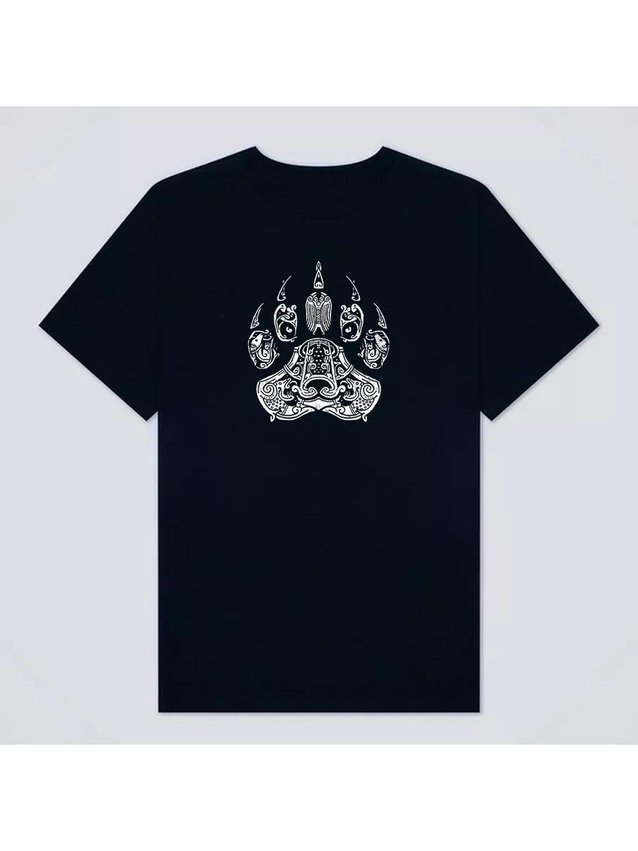 T-shirt with print Bear Paw Amulet S