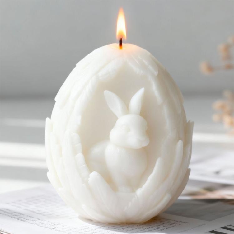 Silicone Rabbits Mould Nonstick Surfaces Easy Demolding For Candle Soap Making Holiday Projects