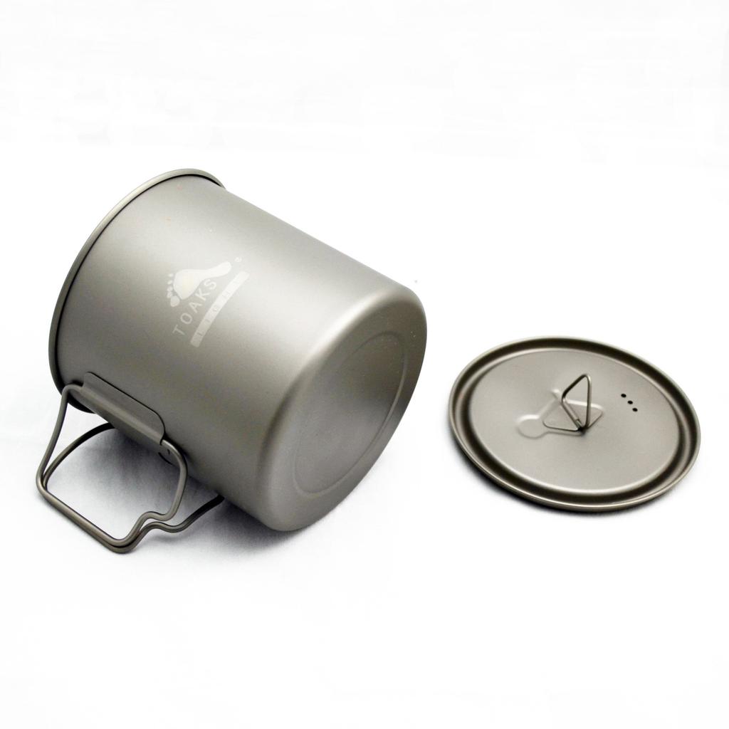 TOAKS LIGHT Titanium 650ml Pot by TOAKS