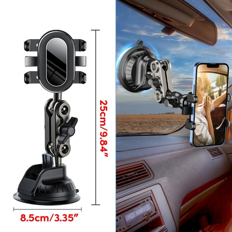 Universal Phone Mount for Car Center Console Stack Super Adsorption Holder On-board Suck Support Clamp Bracket Hand-Free