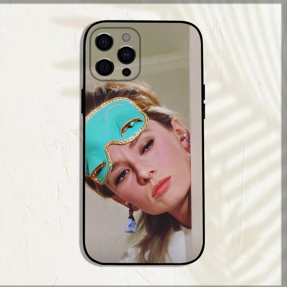 

A-Одри Хепберн Завтрак у Тиффани Чехол для телефона iPhone 15,14,13,12,11,Pro,X,XS,Max,XR,Plus,Mini Мягкий черный чехол iPhone13mini