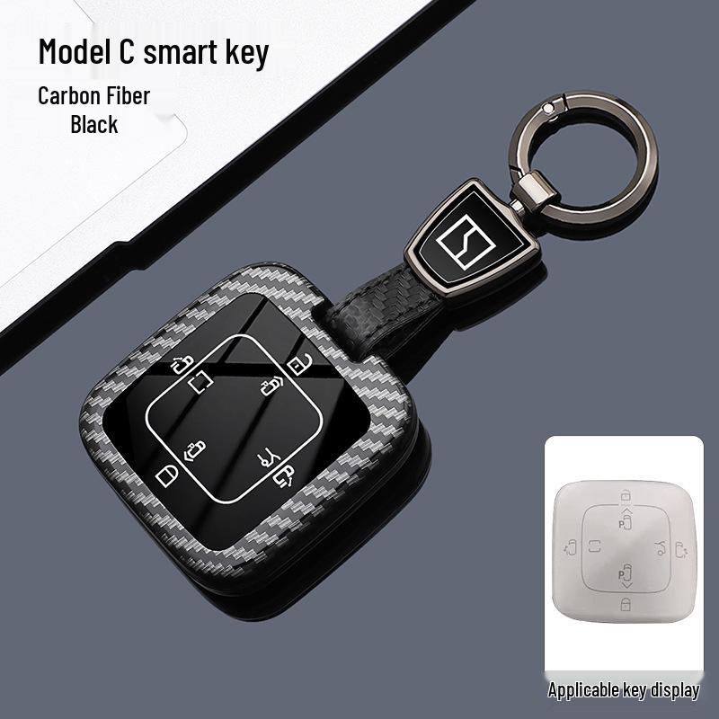 ZEEKR Key Case for 9X/007GT/001 FR/7X/MIX/009/8X Models - Car Bag Buckle Shell