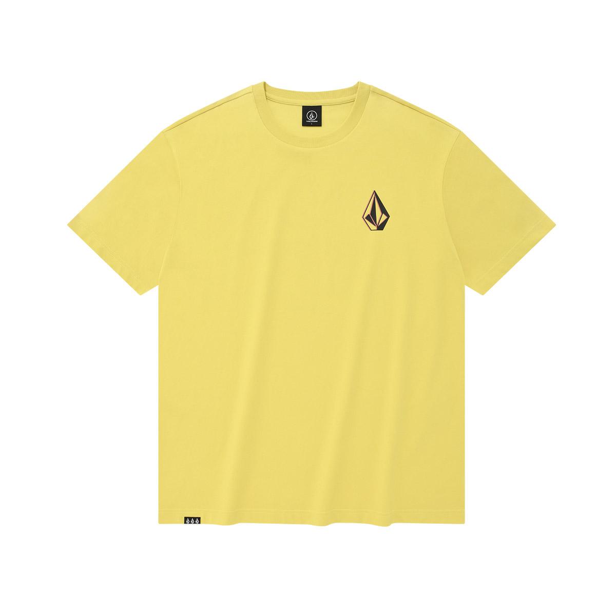 Volcom Stone Signature Comfort Fit T-Shirt (Yellow) S