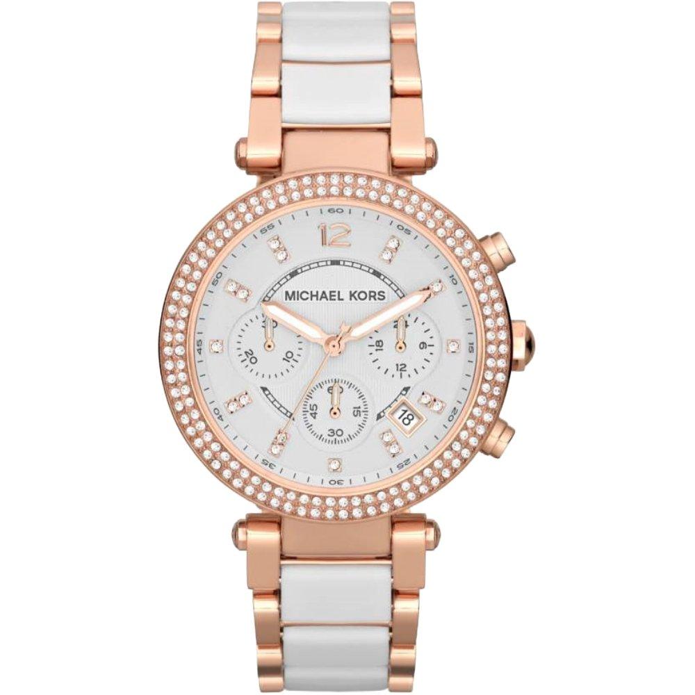 Michael Kors MK5774 Orologio da donna Parker Chronograph bicolore