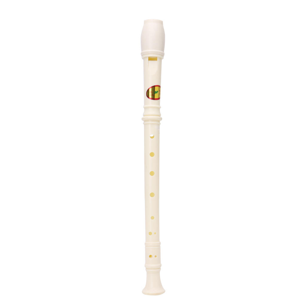 Kunststoff Musikinstrument Blockflöte Sopran lange Querflöte 8 Löcher ...
