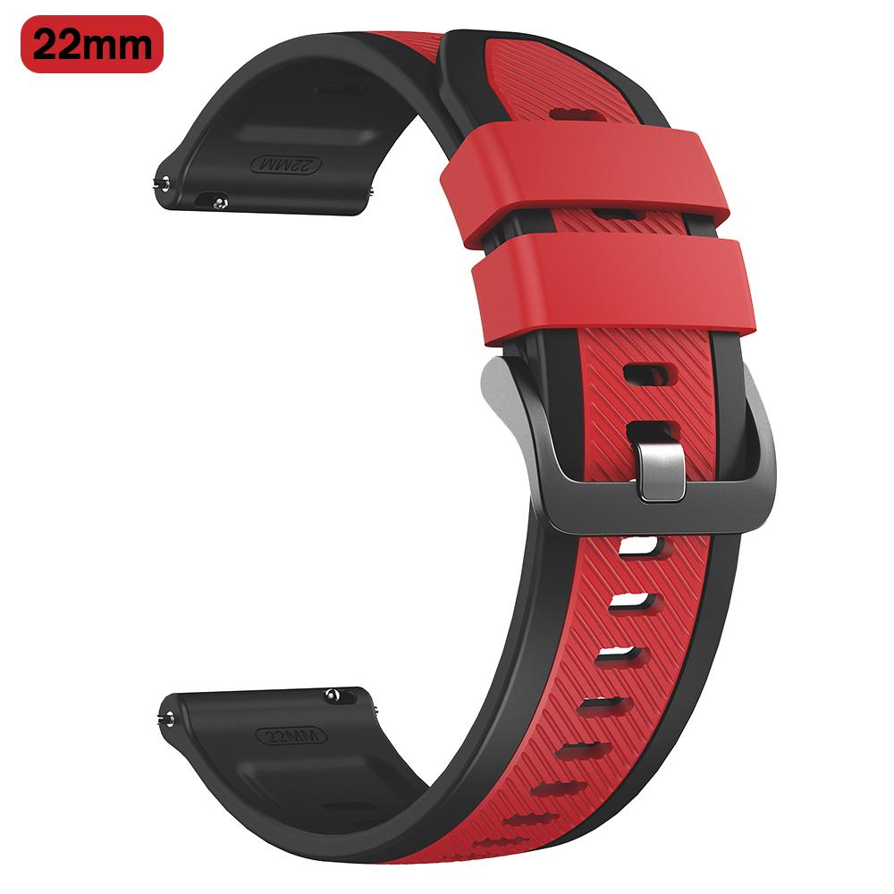 22mm Silicone Soft Strap For COROS PACE 4 APEX 4 42mm/APEX 46mm 2 Pro/PACE Pro 3 Sports Bracelet For Realme Watch S2 Watch Bands