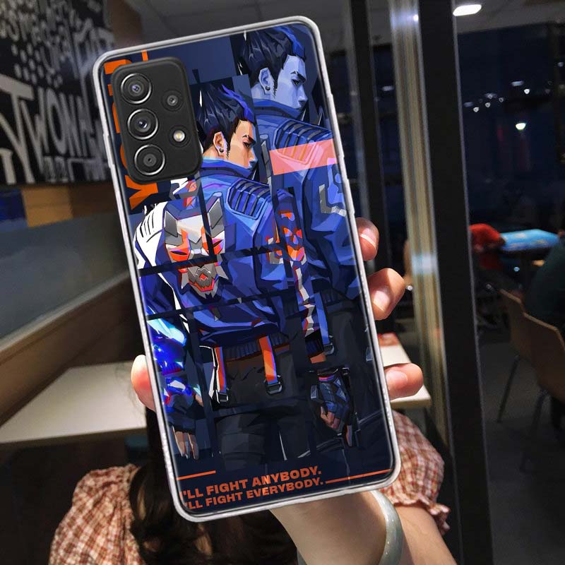 

Game Valorant Phone Case for Samsung A54 A57 A37 A17 A14 A15 A12 A24 A34 A55 A35 A25 A52S A07 A05S A04S A22 A32 A72 Galaxy Note Samsung A05S