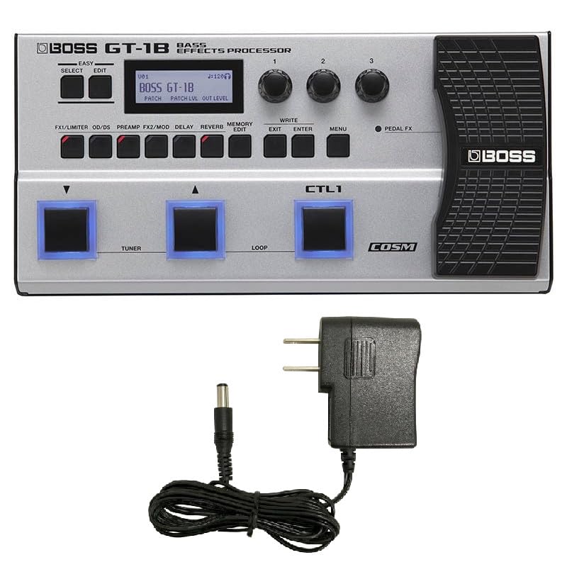 

BOSS bass Bass Effects Processor универсальный 9V адаптер набор мультиэффектор GT-1B + чёрный
