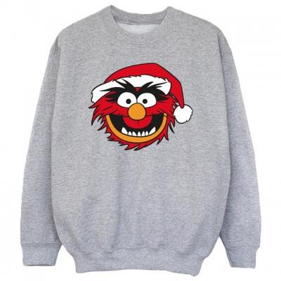 Mens The Muppets Animal Christmas Sweatshirt