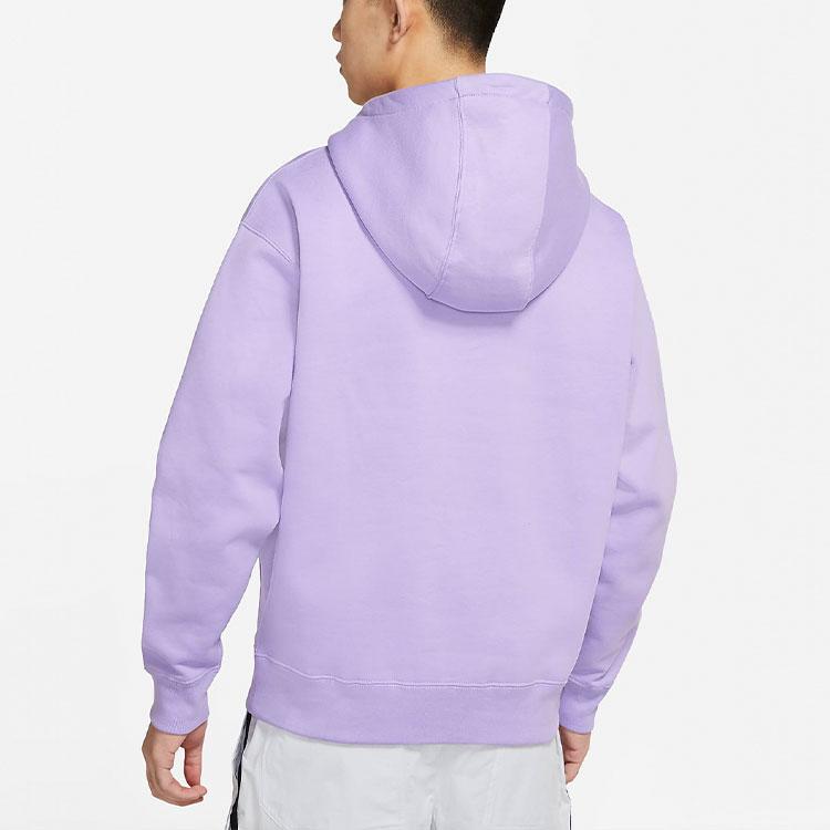 Nike Lab Solo Swoosh Fleece Hoodie (Asia Sizing) Urban Lilac Men Streetwear DA0316-563