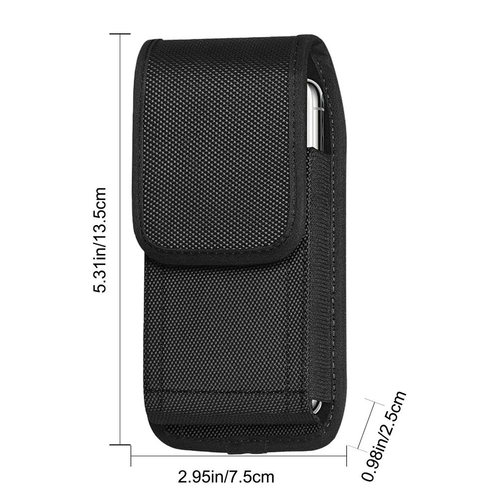 

Belt Phone Holder for Men Cell Phone Pouch Multifunctional Nylon Phone Carrying Pouch for Cycling Fishing Running Camping Hiking