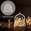 Flexible Palazzo Silicone Candle Mold Soap Making Tool DIY Craft Projects Holiday Decorations Simple Demolding