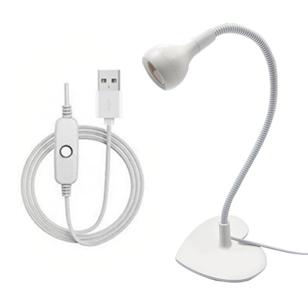 USB Plug In Desktop Nail Light 360 Degree Adjustable Nail Drying Lamp UV LED Nail Lamp Home Use