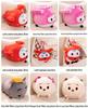 Cute Chicken & Bear Plush Toy - Pleasant Goat Edition