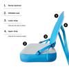 Universal PVC Inflatable Kayak Seat Boat Cushion with Back Support & Air Pump Adapter Kayak Accessory for Paddle Board Fishing