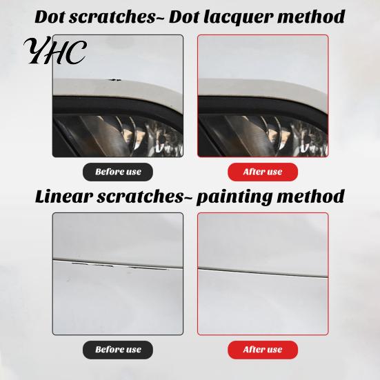 Automotive Scratch Repair Kit 12ml Car Liquid Paint Pen Premium Deep Vehicle Touch-up Brush Auto Tool Truck Remover
