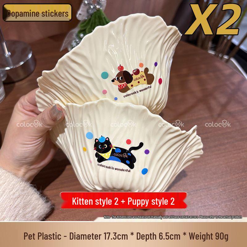 Oat Self-Reserved Small Lace Bowl for Salad, Soup, Milk, Fruit, Dessert, and More