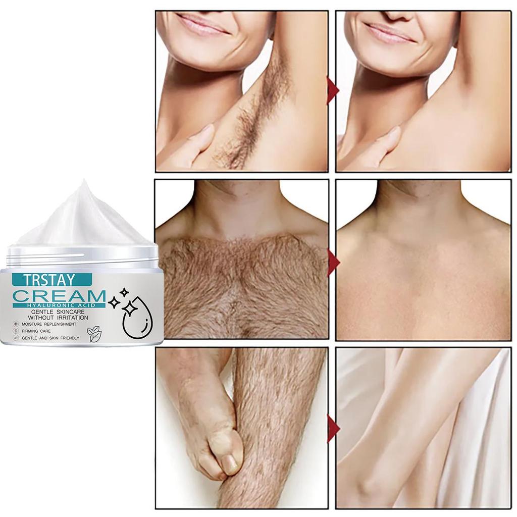 Body Hair Removal Moisturizer That Brightens Skin Tone, Firms Skin and Reduces Dullness