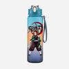 Anime Demon Slayer Aufdruck Wasserbecher Dämonenjäger Große Kapazität Outdoor Tragbar Blaue Trinkflasche für Jungen Mädchen Geschenk